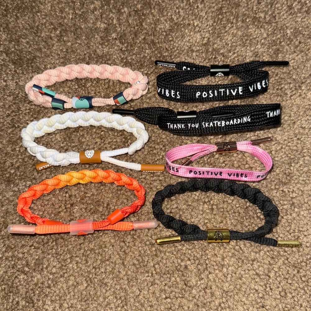 Rastaclat Bracelets **7 total**